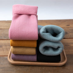 Premium Soft Fur Thermal Thick Warm Breathable Women Winter Socks