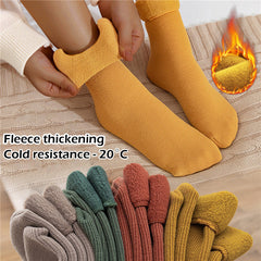 Premium Soft Fur Thermal Thick Warm Breathable Women Winter Socks